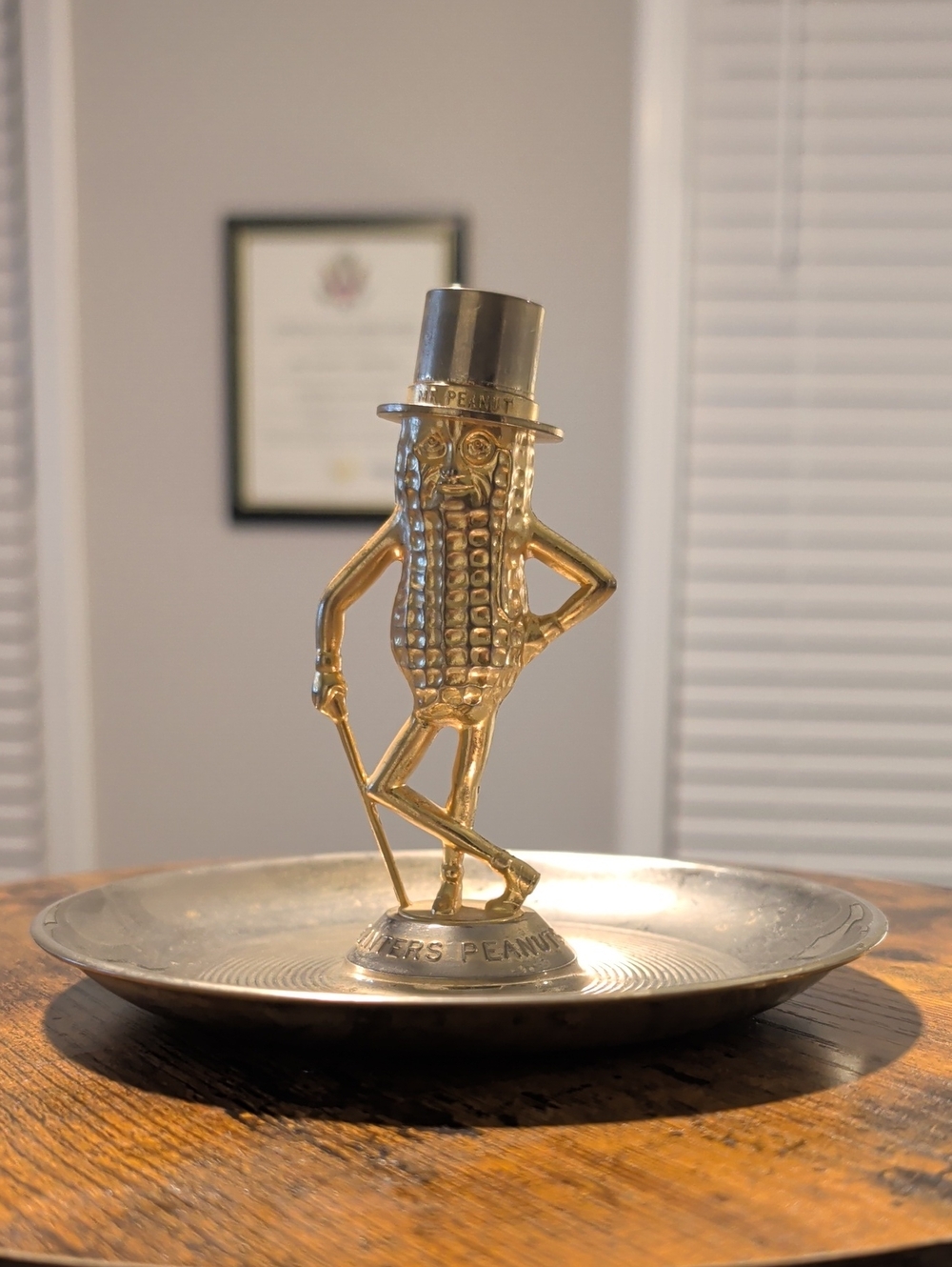 Vintage Mr. Peanut Dish Or Ashtray